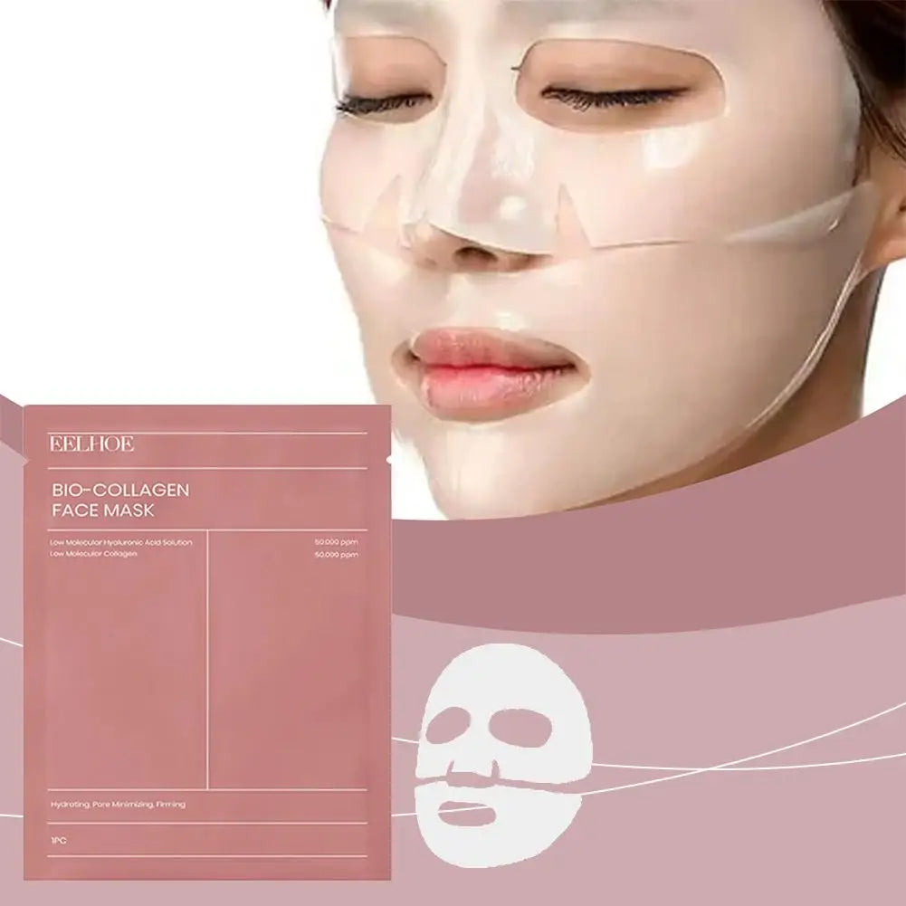 1/5/10PCs Bio Collagen Real Deep Mask, Hydrating Overnight Hydrogel.
