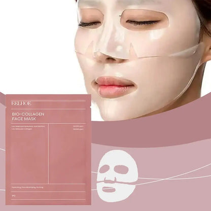 1/5/10PCs Bio Collagen Real Deep Mask, Hydrating Overnight Hydrogel.