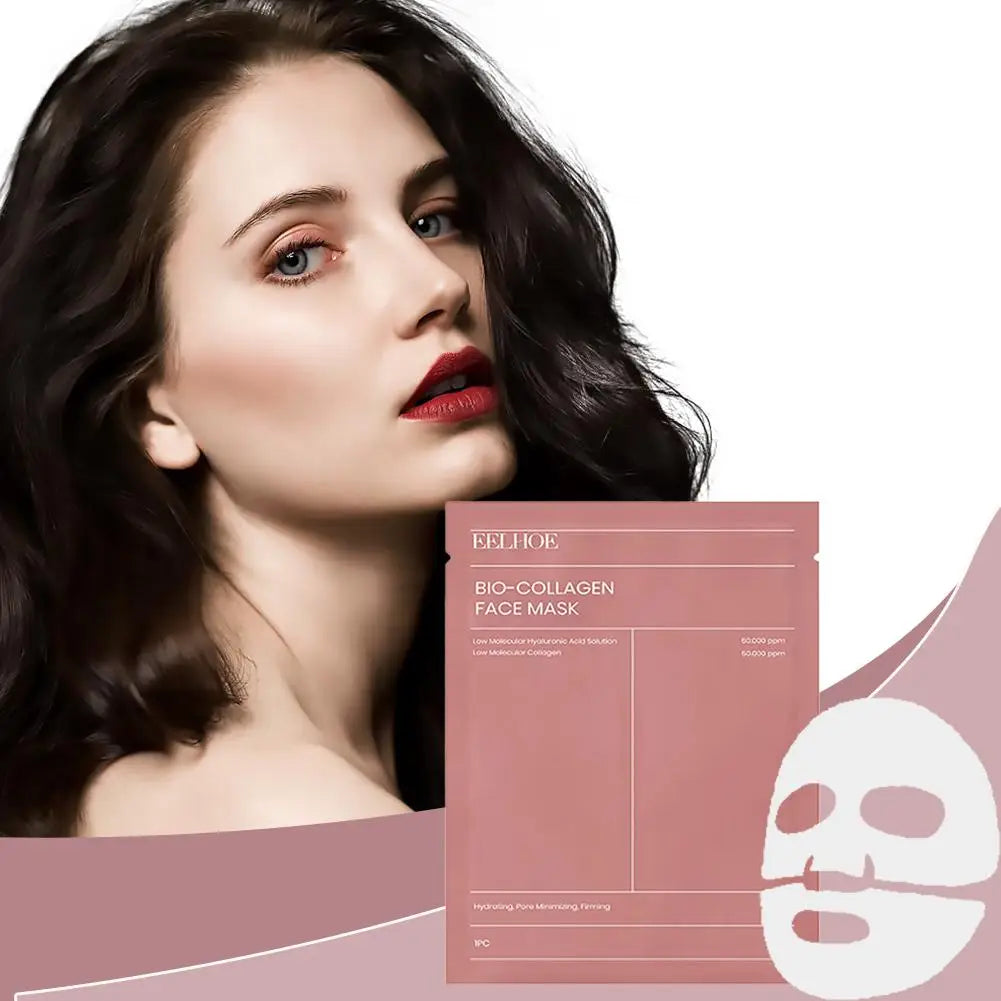 1/5/10PCs Bio Collagen Real Deep Mask, Hydrating Overnight Hydrogel.